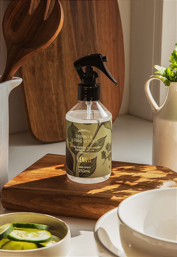 Home Spray Pepino & Ervas Verdes