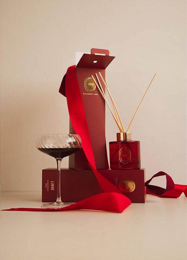 DIFUSOR DE PERF MACA VERMELHA E CANELA 200ML