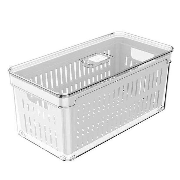 Organizador c/ Cesto Clear Fresh - 5L