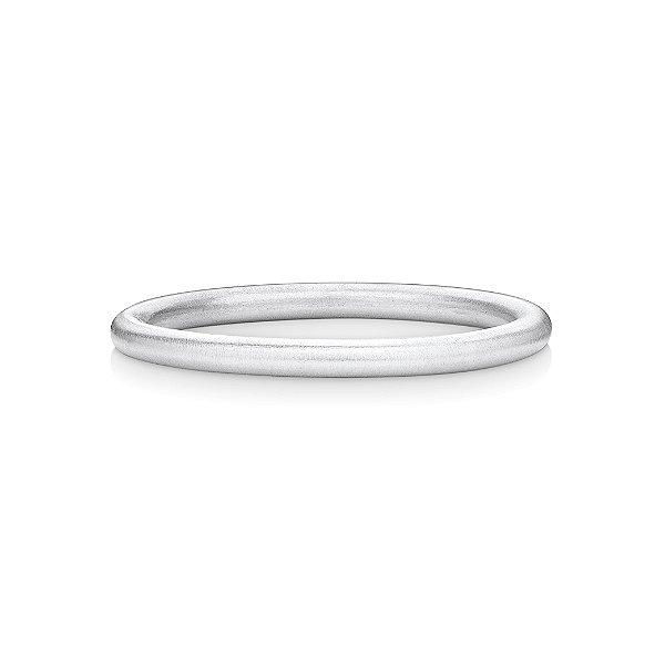 ALIANÇA MINIMAL REDONDA OURO BRANCO 18K