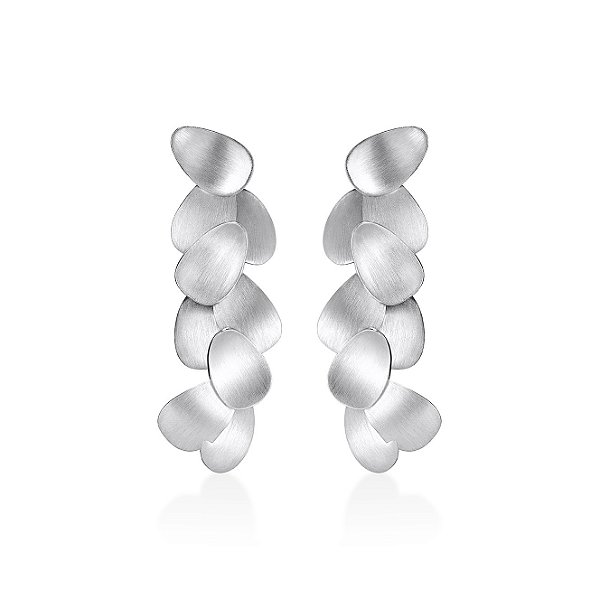 BRINCO FOLHAS MAXI PRATA