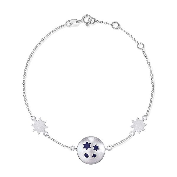 PULSEIRA ASTRAL SODALITA PRATA