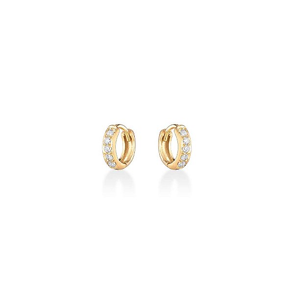 PIERCING MINIMAL EM OURO 18k E DIAMANTES