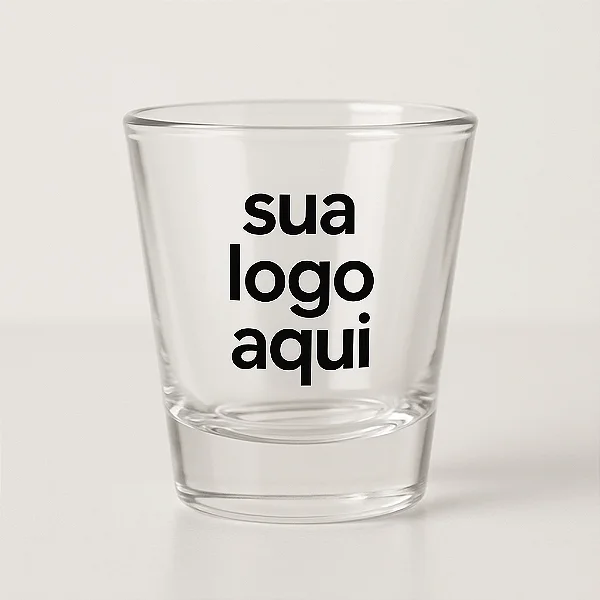 Copo Aperitivo Personalizado 60ml com Logo | Brinde para Bar e Eventos