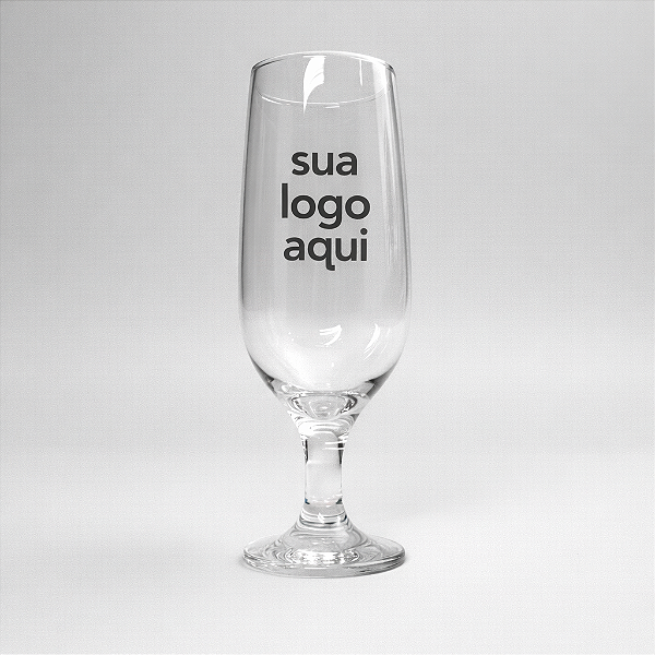 Copo Tulipa Personalizado 330ml com Logo | Brinde para Cervejaria e Bar