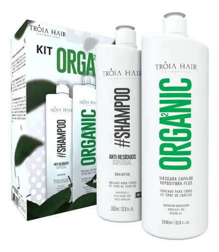 Progressiva Semi-Definitiva Organic 0% Formol 1L - Troia Hair