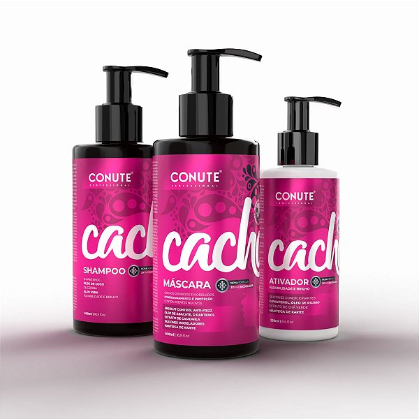COMBO CACHOS (HOME CARE + ATIVADOR) CONUTE PROFESSIONAL
