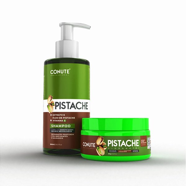 COMBO PISTACHE (SHAMPOO+MÁSCARA) CONUTE PROFESSIONAL