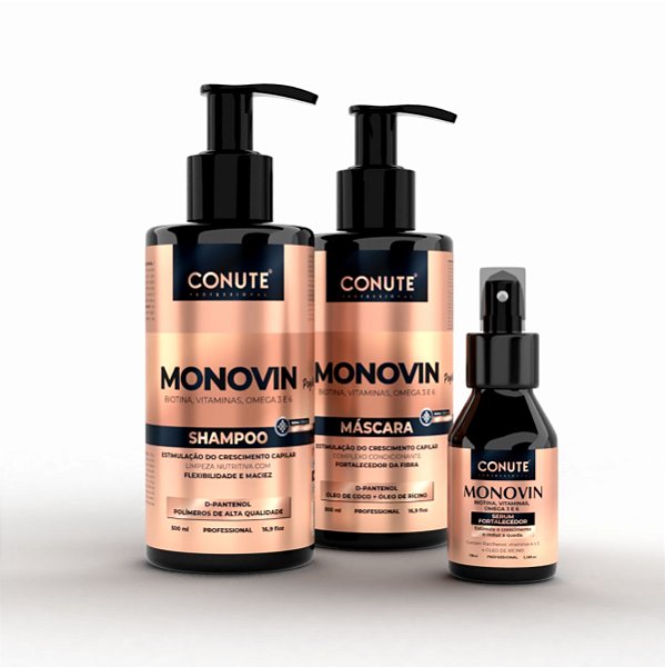 COMBO DO CRESCIMENTO - MONOVIN A + TÔNICO MONOVIN A (CONUTE Professional)