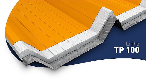 TELHA METALICA ALUZINC - MODELOS TP-100