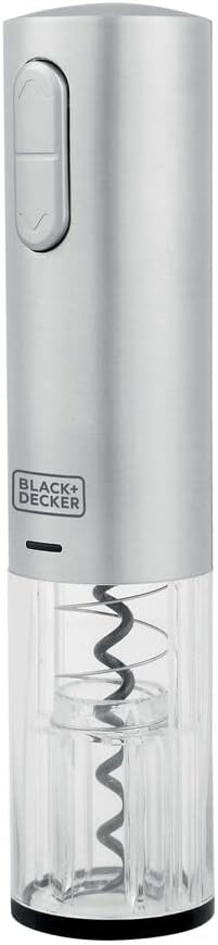 ABRIDOR DE VINHO EM INOX USB  BLACK DECKER