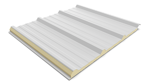 TELHA TERMOISOLANTE PIR 30MM FORRO METALICO