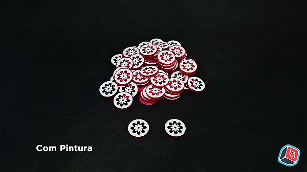 Kit de Tokens Wingspan: Oceania em Acrílico