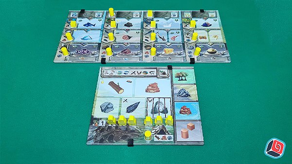 Kit de Meeples Ilha dos Dinossauros - acessóriosBG - Impressões 3D para  Board Games