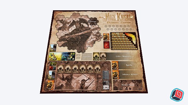 Playmat Mage Knight Solo
