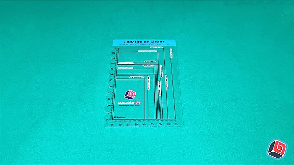 Gabarito de Sleeve em Acrílico
