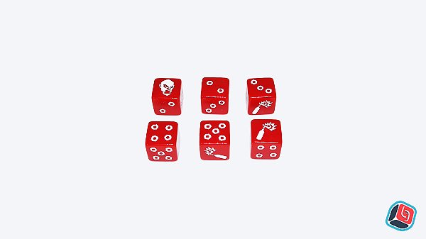 Kit de Dados Personalizados Zombicide