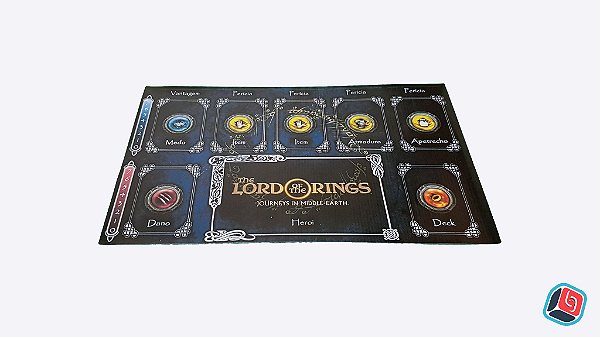 Playmat O Senhor dos Anéis: Jornadas na Terra Média Individual - 5 unidades