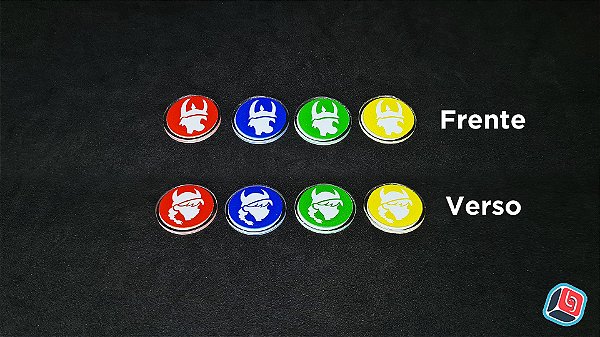 Tokens de Progresso Munchkin em Acrílico