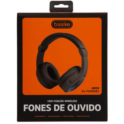 Fone de Ouvido Bluetooth Basike Ba-FON6682