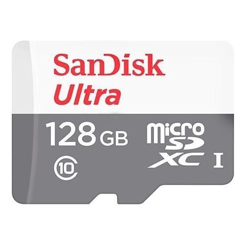 Cartão de Memória MicroSD Sandisk Ultra Classe 10 128GB