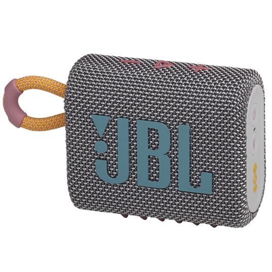 Caixa de Som JBL GO3 - Cinza