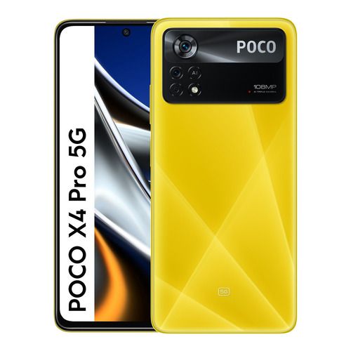 Celular Xiaomi Poco X4 Pro 5G 6gb 128gb - Amarelo