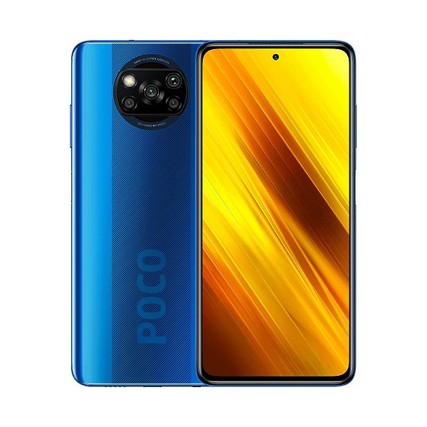Celular Xiaomi Poco X3 NFC 64gb - Azul