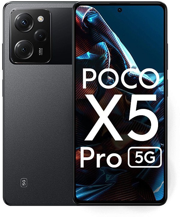 Celular Xiaomi Poco X5 Pro 5g 8gb 256gb Preto Lojinha Eletrônicos 0990