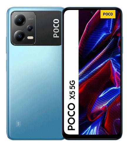 Celular Xiaomi Poco X5 5G 6gb 128gb - Azul