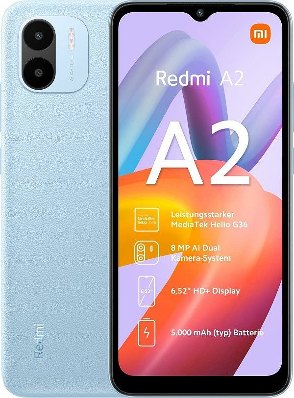 Celular Xiaomi Redmi A2 2gb 64gb - Azul