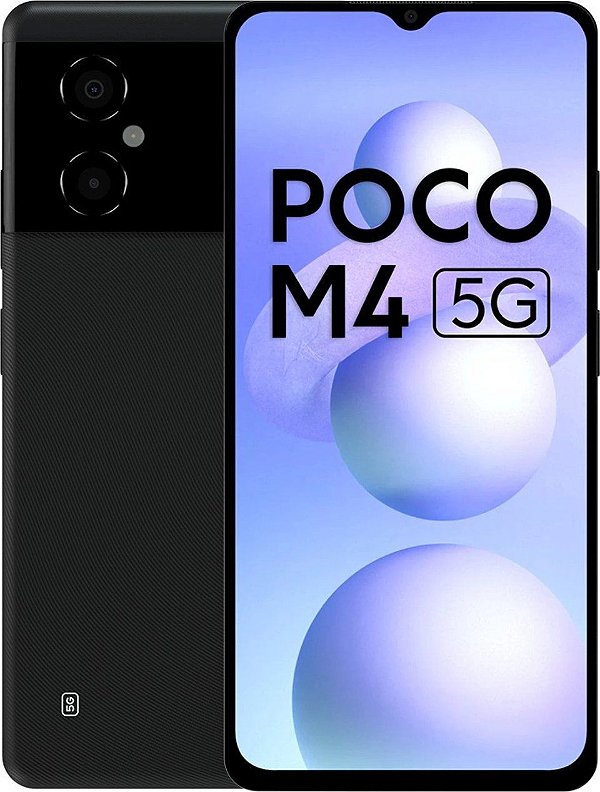 Celular Xiaomi Poco M4 5G 4gb 64gb - Preto
