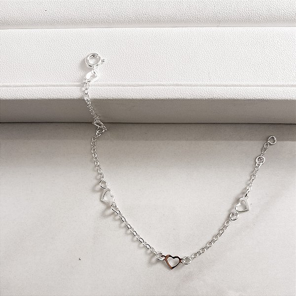 Pulseira coração
