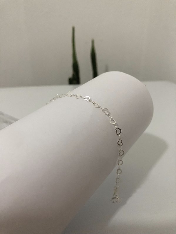 Pulseira Elo Coração 0.9