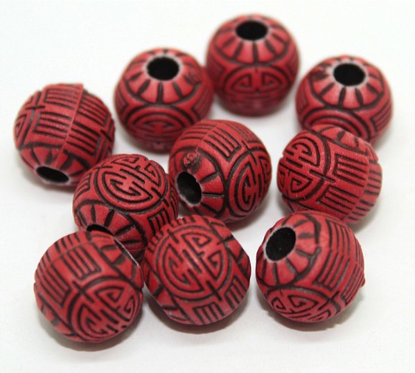 Miçanga Pesca Azteca - Vermelho Malagueta