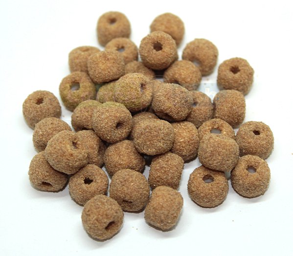 10 Miçangas Revestida Empanada com Ração Acquamil para Pesca