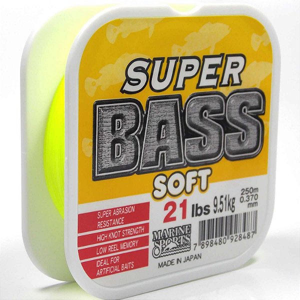 Linha Marine Sports Super Bass Soft Amarelo