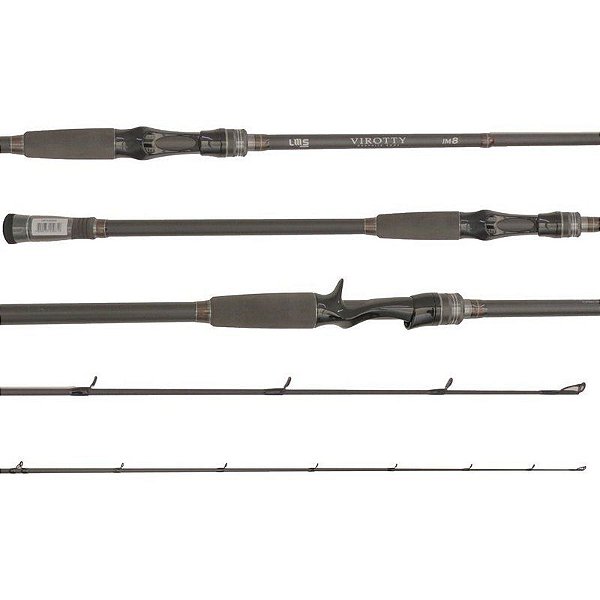 Virotty 2,40m Cast 20-50lb 60-170g 2pçs IM8 New Model