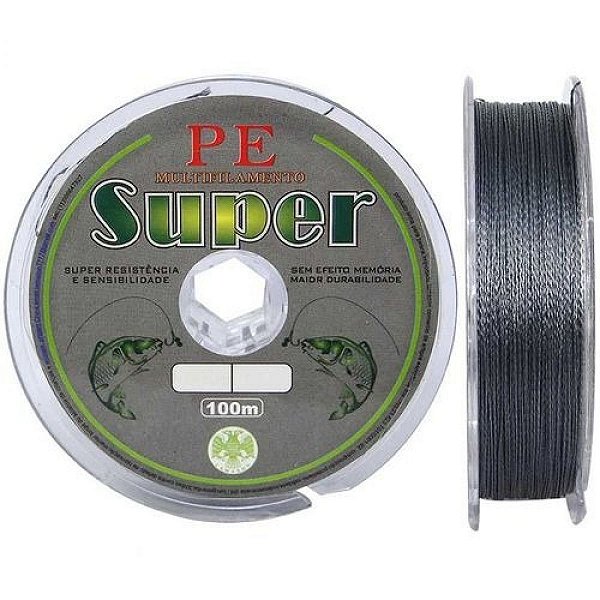 Linha Multifilamento 4 fios Super PE 0,18mm 24lb