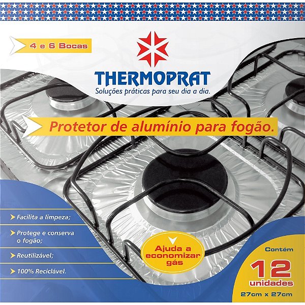Protetor p/ Fogão Thermoprat Caixa c/ 30x12 Un.