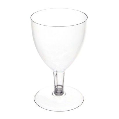 Taça em Acrilico Cristal 170 ml. Plastilania C/ 5 Un.