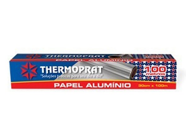 Papel Alumínio 30x100mts Thermoprat Un.