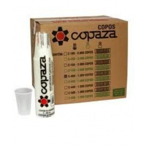 COPO DESCARTÁVEL 770 ML TRANSPARENTE COPAZA ABNT CAIXA COM 10X50 UN
