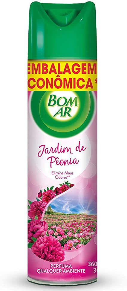 Bom Ar Spray Jardim de Peônia c/ 360ml Un.