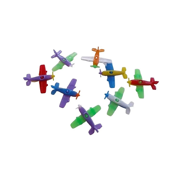 Mini Brinquedo Avião Chocomar c/ 6 Un.