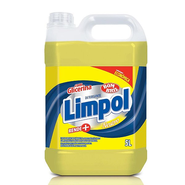 Detergente Limpol Neutro c/ 5 Litros Un.