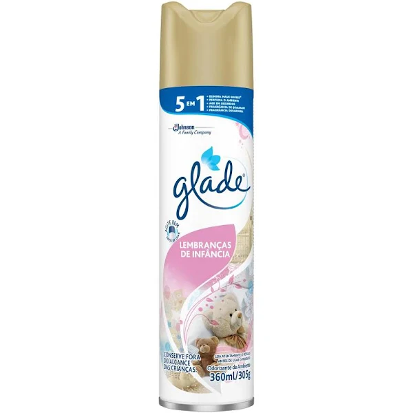 Glade Spray Lembrança de Infância c/ 360ml Un.