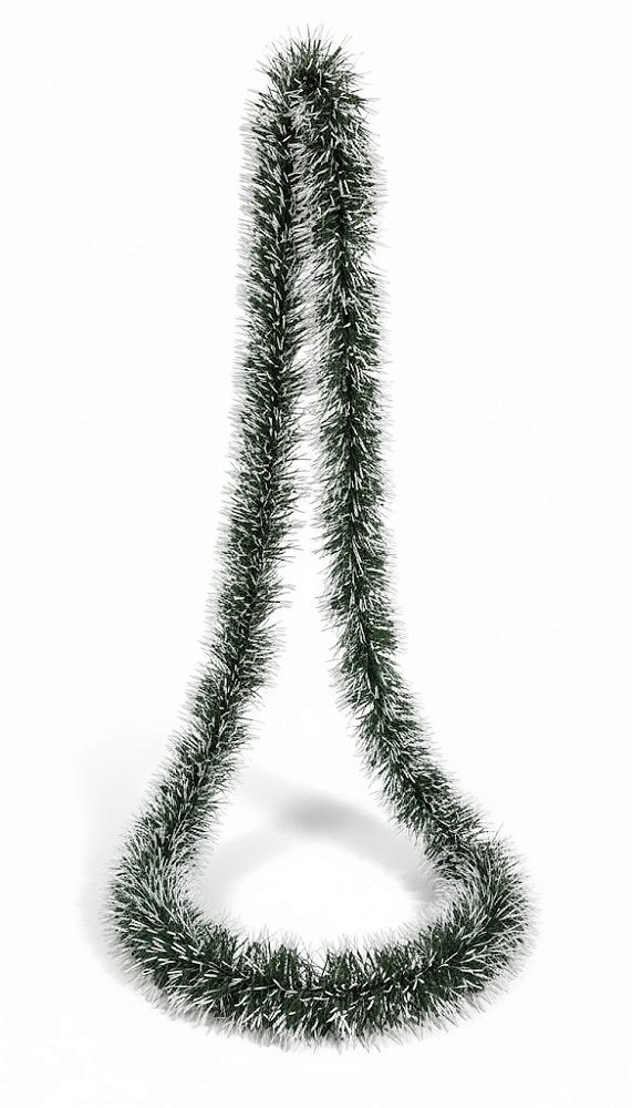 Festão de Natal Verde - Pontas Nevadas und.