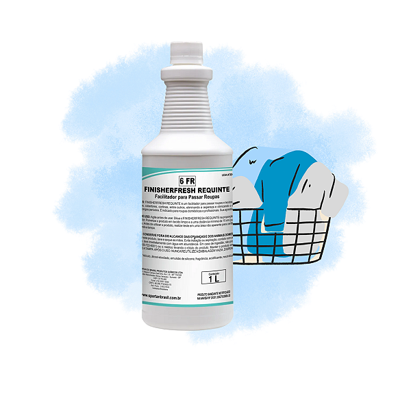 Facilitador para passar roupas REQUINTE 1L Finishfresh