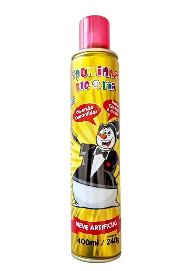 ESPUMA EM SPRAY/ NEVE ARTIFICIAL 400 ML
